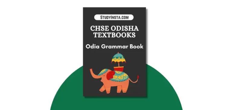 CHSE Odisha Plus Two Odia Grammar Book
