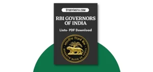 List of RBI Governors of India