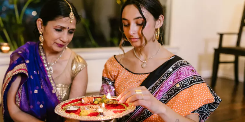 Kumar Purnima Festival Observed By The Girls