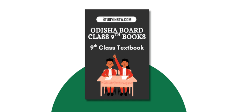 BSE Odisha 9th Class Books PDF